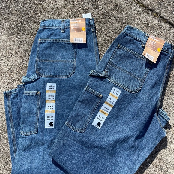 Six Carhartt Jeans Lot Size 38 - Picture 3 of 4